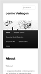 Mobile Screenshot of josineverhagen.com
