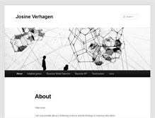 Tablet Screenshot of josineverhagen.com